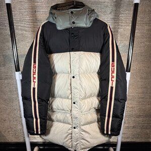 Gucci Color Blocking Down Jacket/Parka
